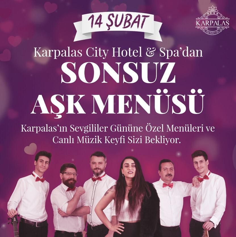 KARPALAS 14 ŞUBAT SEVGİLİLER GÜNÜNE HAZIR