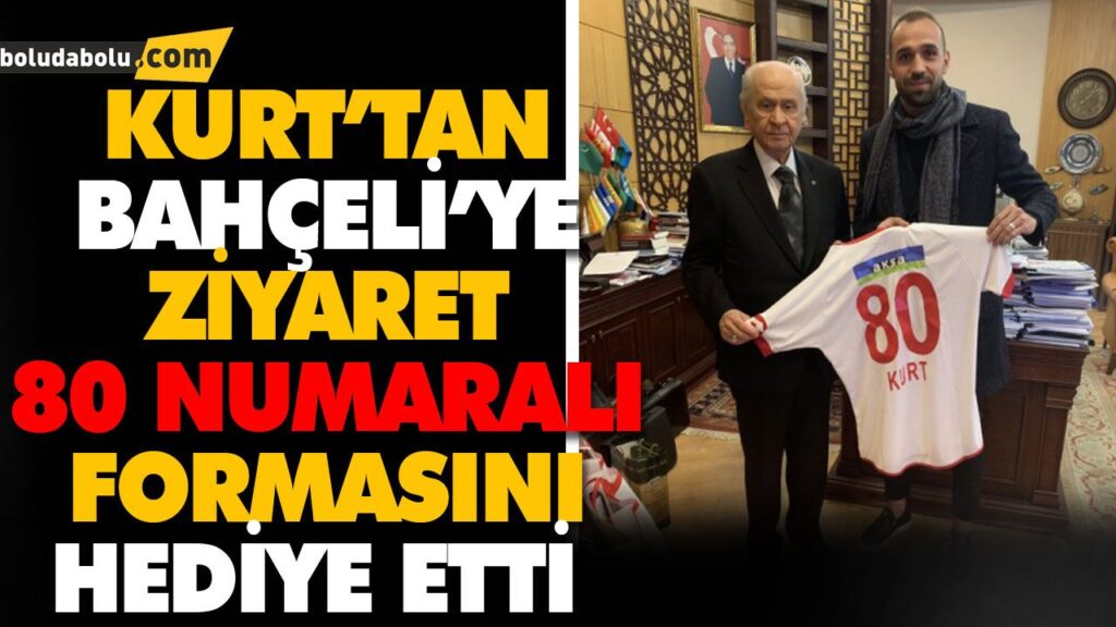 KURT’TAN BAHÇELİ’YE ZİYARET KURT’TAN BAHÇELİ’YE ZİYARET