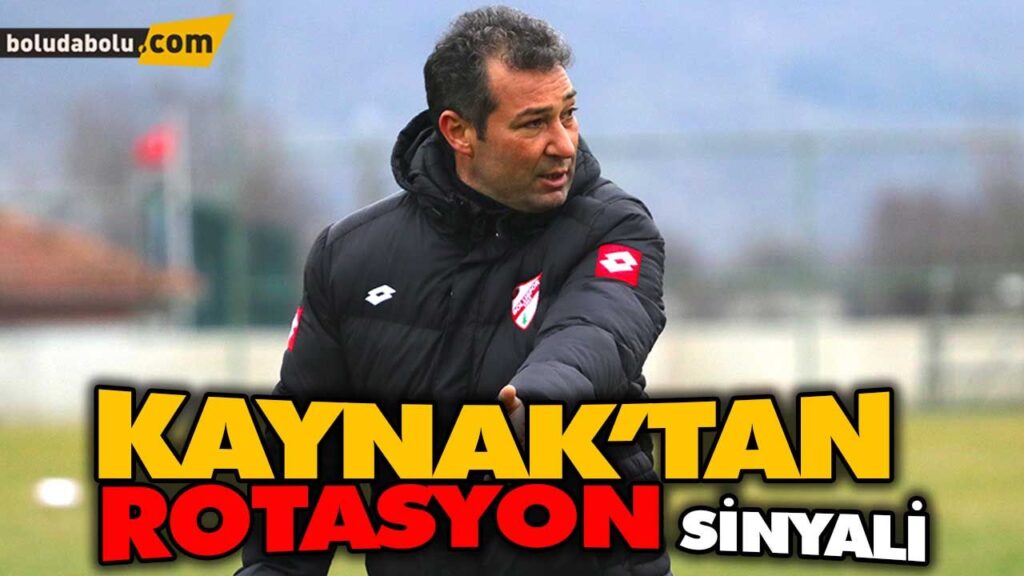 KAYNAK’TAN ROTASYON SİNYALİ KAYNAK’TAN ROTASYON SİNYALİ