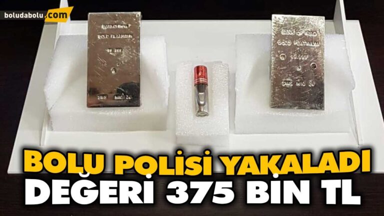 BOLU POLİSİ YAKALADI
