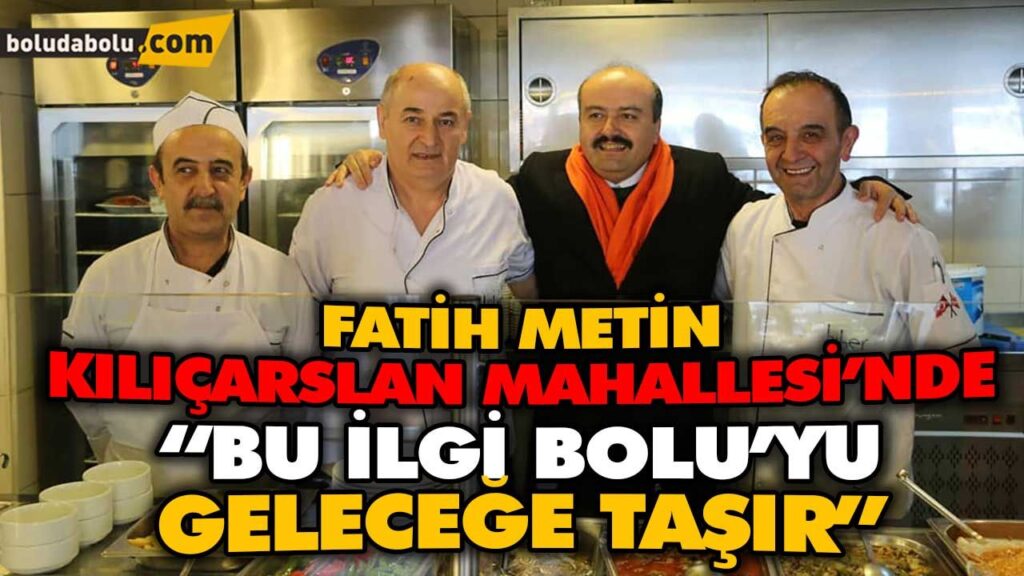 FATİH METİN KILIÇARSLAN MAHALLESİ’NDE FATİH METİN KILIÇARSLAN MAHALLESİ’NDE