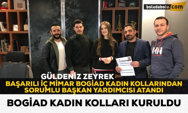 BOGİAD KADIN KOLLARI KURULDU