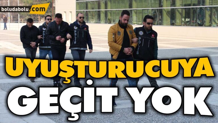 UYUŞTURUCUYA GEÇİT YOK