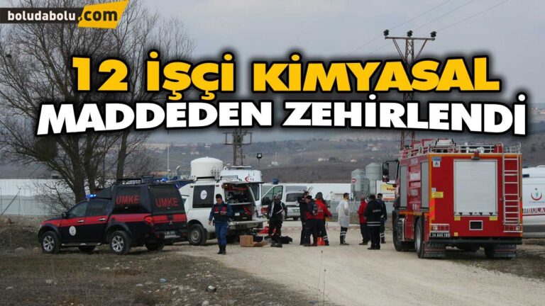 12 İŞÇİ KİMYASAL MADDEDEN ZEHİRLENDİ