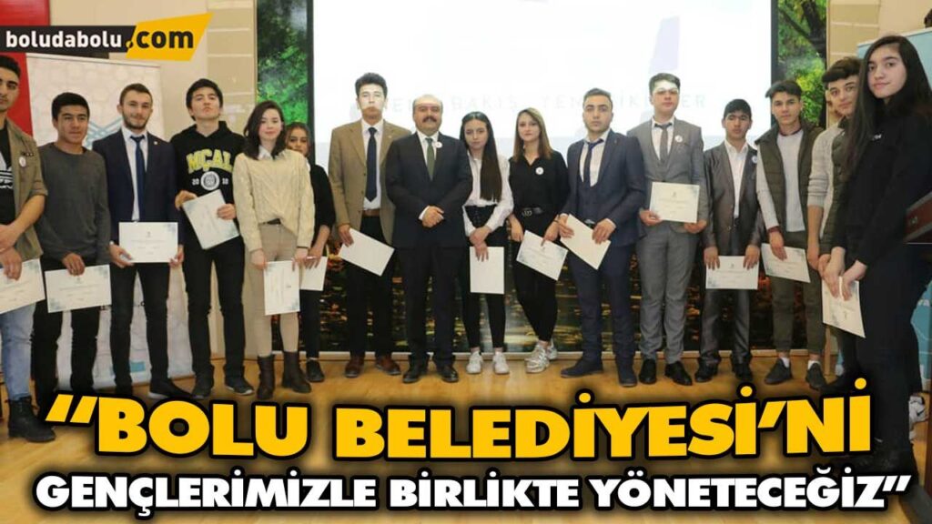 “BOLU BELEDİYESİ’Nİ GENÇLERİMİZLE BİRLİKTE YÖNETECEĞİZ” “BOLU BELEDİYESİ’Nİ GENÇLERİMİZLE BİRLİKTE YÖNETECEĞİZ”