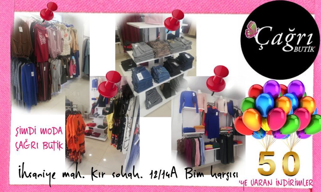 ÇAĞRI BUTİK’TE DEV KAMPANYA ÇAĞRI BUTİK’TE DEV KAMPANYA