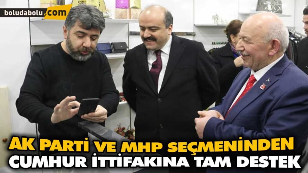 AK PARTİ VE MHP SEÇMENİNDEN CUMHUR İTTİFAKINA TAM DESTEK AK PARTİ VE MHP SEÇMENİNDEN CUMHUR İTTİFAKINA TAM DESTEK