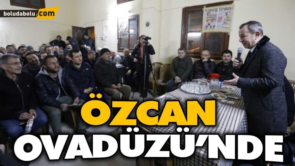 OVADÜZÜ TANJU ÖZCAN’I BAĞRINA BASTI OVADÜZÜ TANJU ÖZCAN’I BAĞRINA BASTI
