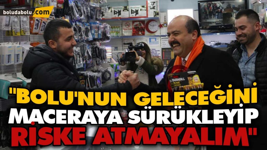 CUMHUR İTTİFAKI ADAYI FATİH METİN’DEN BOLULULARA ÇAĞRI CUMHUR İTTİFAKI ADAYI FATİH METİN’DEN BOLULULARA ÇAĞRI