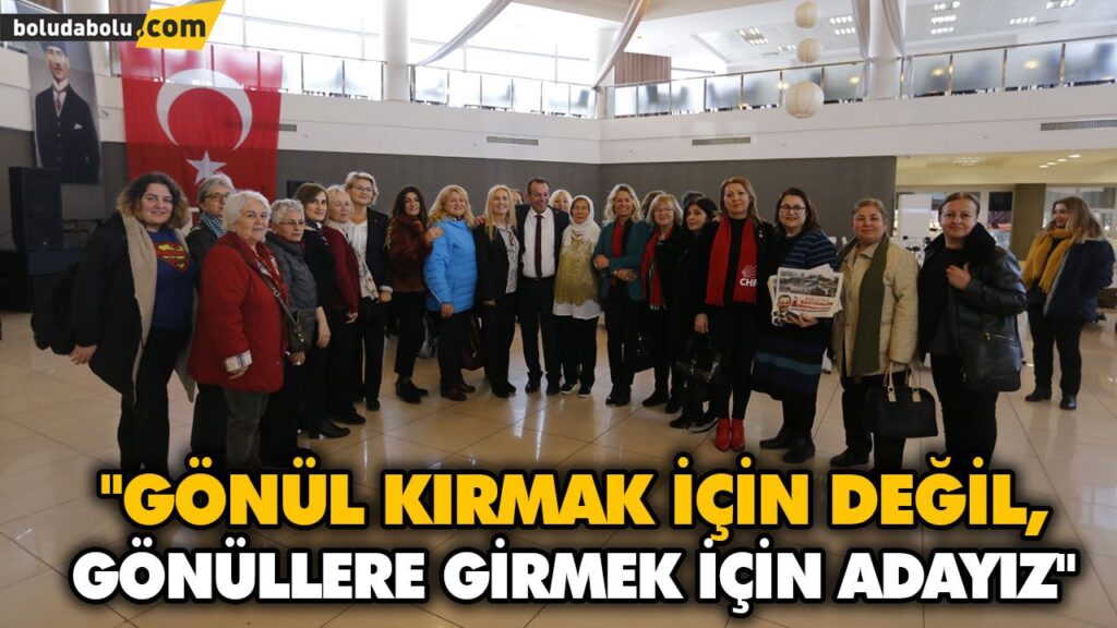 “GÖNÜL KIRMAK İÇİN DEĞİL, GÖNÜLLERE GİRMEK İÇİN ADAYIZ” “GÖNÜL KIRMAK İÇİN DEĞİL, GÖNÜLLERE GİRMEK İÇİN ADAYIZ”