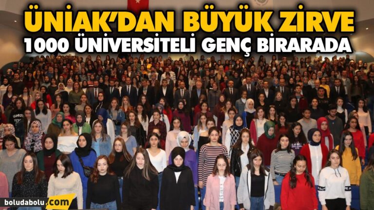 ÜNİAK’DAN BÜYÜK ZİRVE