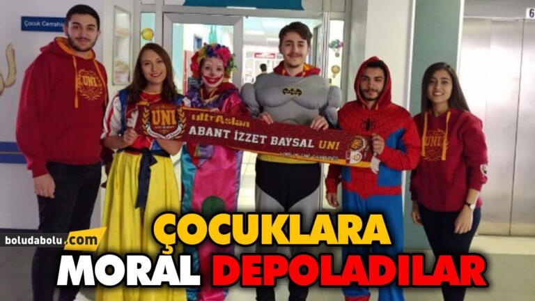 ÇOCUKLARA MORAL DEPOLADILAR