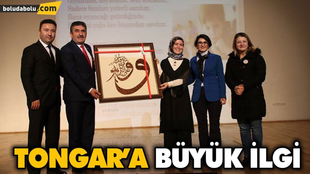 GEREDE’DE YAZAR TONGAR’A BÜYÜK İLGİ GEREDE’DE YAZAR TONGAR’A BÜYÜK İLGİ