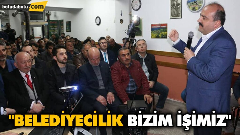 “BELEDİYECİLİK BİZİM İŞİMİZ” “BELEDİYECİLİK BİZİM İŞİMİZ”