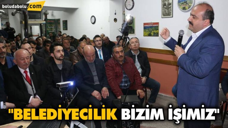 “BELEDİYECİLİK BİZİM İŞİMİZ”