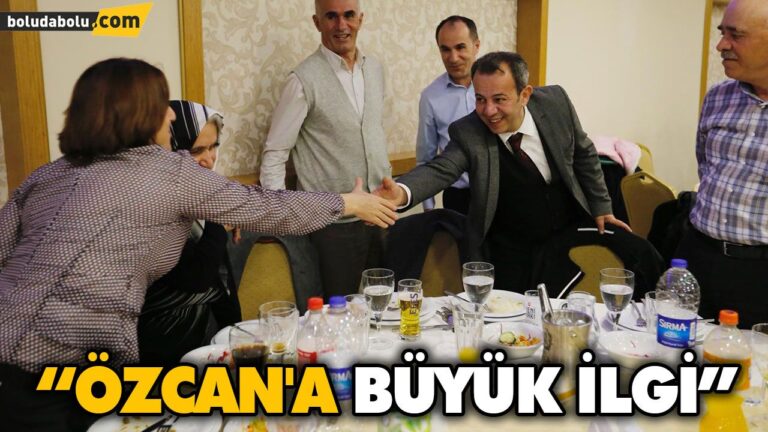 “ÖZCAN’A BÜYÜK İLGİ”