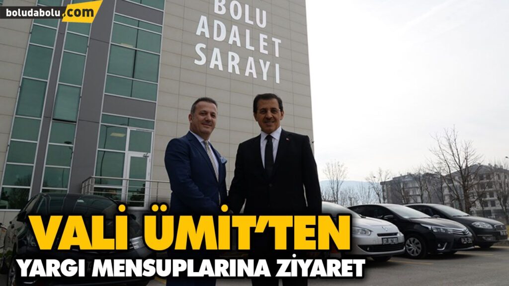 VALİ ÜMİT’TEN YARGI MENSUPLARINA ZİYARET VALİ ÜMİT’TEN YARGI MENSUPLARINA ZİYARET