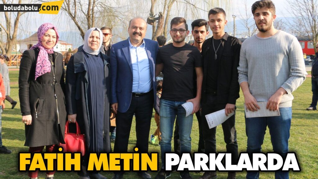 FATİH METİN GENÇLERİN ÖNERİ VE GÖRÜŞLERİNİ DİNLEDİ FATİH METİN GENÇLERİN ÖNERİ VE GÖRÜŞLERİNİ DİNLEDİ