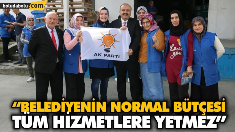 “BAKANLARIMIZ BOŞUNA GELMEDİ, TÜM PROJELERİMİZİN YERİ VE PARASI HAZIR”