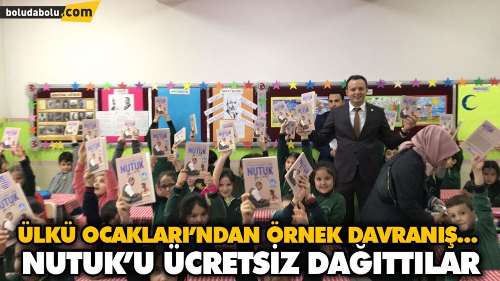 ÜLKÜ OCAKLARI’NDAN ÖRNEK DAVRANIŞ… ÜLKÜ OCAKLARI’NDAN ÖRNEK DAVRANIŞ…