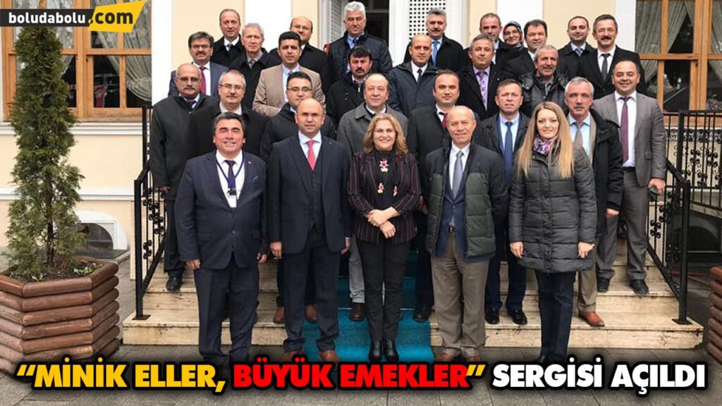 “MİNİK ELLER, BÜYÜK EMEKLER” SERGİSİ AÇILDI “MİNİK ELLER, BÜYÜK EMEKLER” SERGİSİ AÇILDI