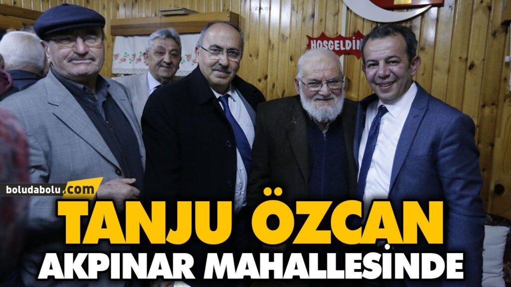 TANJU ÖZCAN AKPINAR MAHALLESİNDE TANJU ÖZCAN AKPINAR MAHALLESİNDE