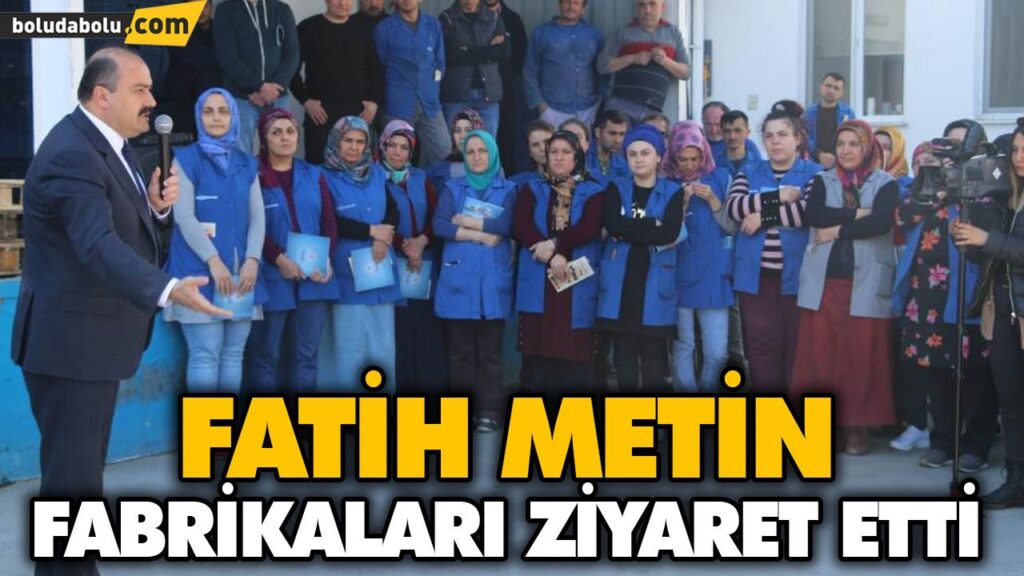 FATİH METİN’DEN ARÇELİK VE TANSEL ELEKTRİK’E ZİYARET FATİH METİN’DEN ARÇELİK VE TANSEL ELEKTRİK’E ZİYARET