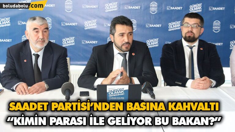 “KİMİN PARASI İLE GELİYOR BU BAKAN?”