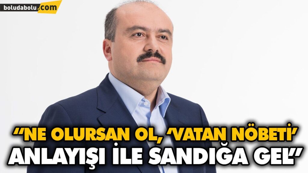 “NE OLURSAN OL, ‘VATAN NÖBETİ’ ANLAYIŞI İLE SANDIĞA GEL” “NE OLURSAN OL, ‘VATAN NÖBETİ’ ANLAYIŞI İLE SANDIĞA GEL”