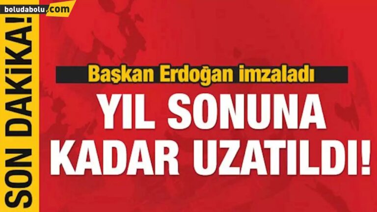 KDV VE ÖTV İNDİRİMLERİNDE SÜRE UZATIMI