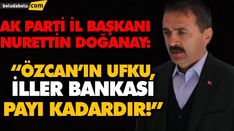“TANJU ÖZCAN’IN UFKU, İLLER BANKASI PAYI KADARDIR!”