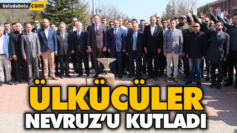 ÜLKÜCÜLER NEVRUZ’U KUTLADI