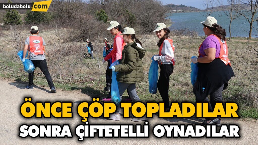 ÖNCE ÇÖP TOPLADILAR, SONRA ÇİFTETELLİ OYNADILAR ÖNCE ÇÖP TOPLADILAR, SONRA ÇİFTETELLİ OYNADILAR