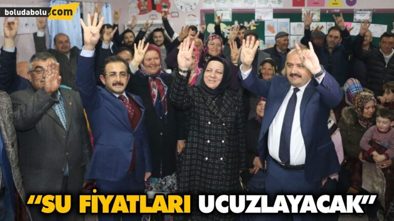 “Su fiyatları ucuzlayacak!”