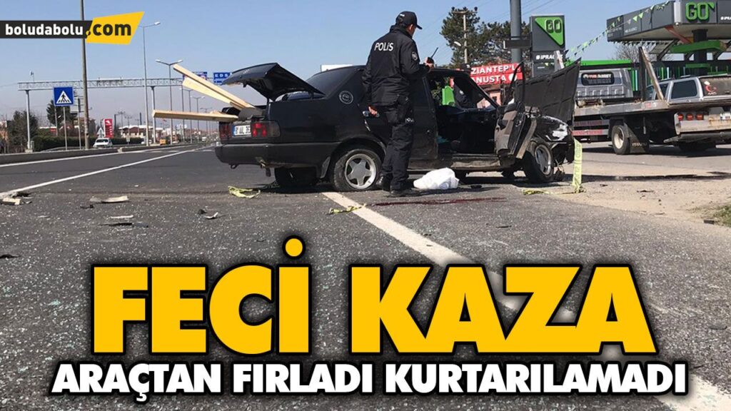AYDINLATMA DİREĞİNE ÇARPAN OTOMOBİLİN SÜRÜCÜSÜ ÖLDÜ AYDINLATMA DİREĞİNE ÇARPAN OTOMOBİLİN SÜRÜCÜSÜ ÖLDÜ