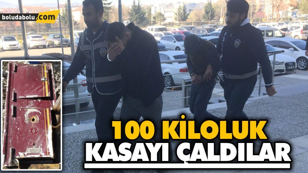 100 KİLOLUK KASAYI ÇALDILAR 100 KİLOLUK KASAYI ÇALDILAR