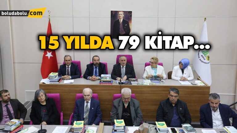 BOLU BELEDİYESİ’NDEN 9 YENİ KİTAP DAHA