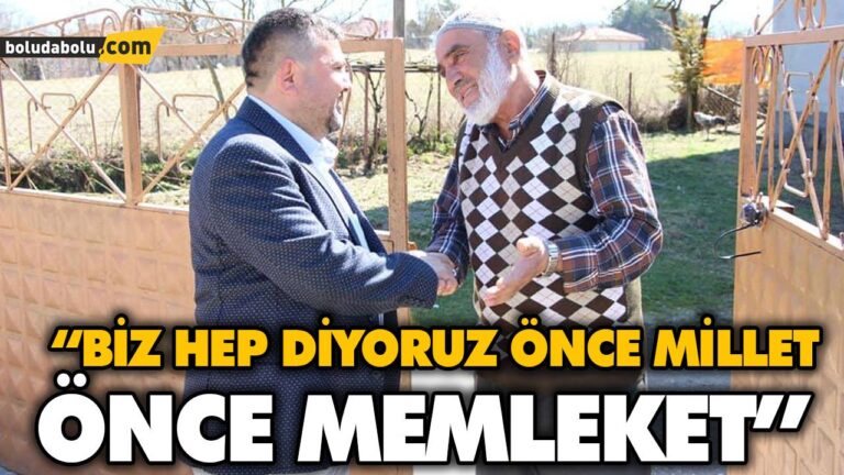 “GÜVENİMİZ VATANDAŞLARIMIZ, GÜVENİMİZ MİLLETİMİZ”