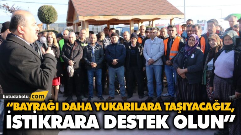 FATİH METİN’DEN BELEDİYE PERSONELİNE ZİYARET