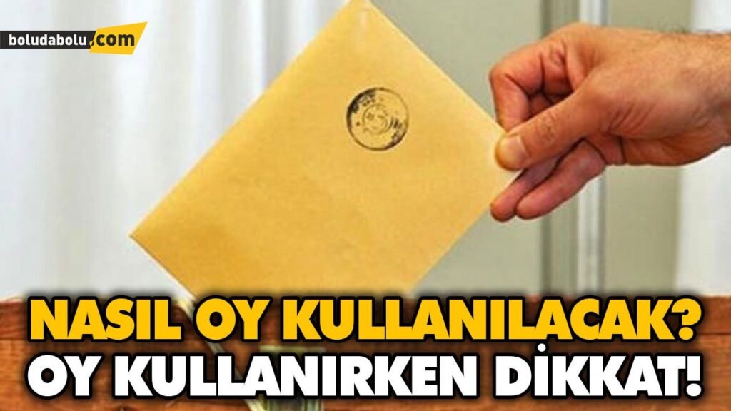 NASIL OY KULLANILACAK? NASIL OY KULLANILACAK?