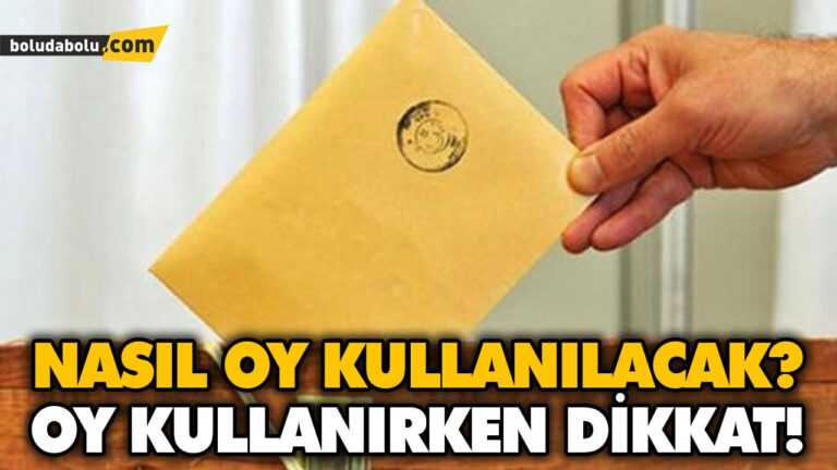 NASIL OY KULLANILACAK?