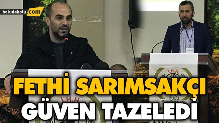 BOLU İHH 3. OLAĞAN GENEL KURULU YAPILDI