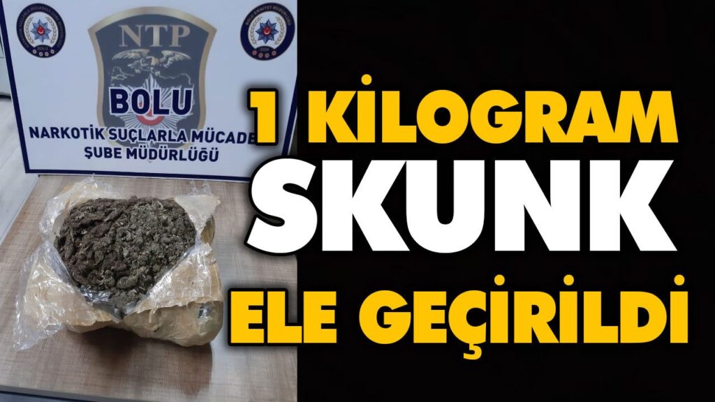 1 KİLOGRAM SKUNK ELE GEÇİRİLDİ 1 KİLOGRAM SKUNK ELE GEÇİRİLDİ