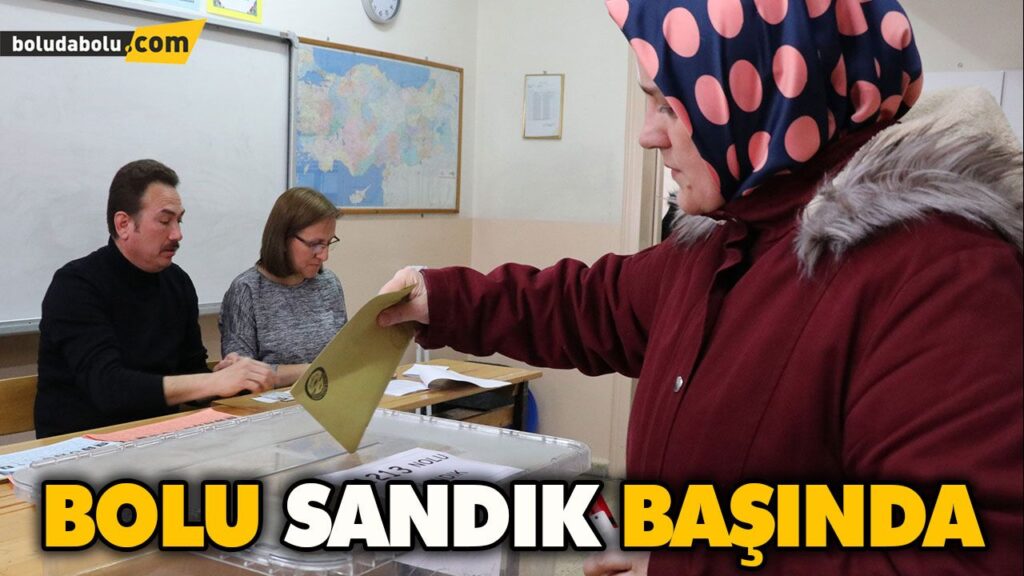 Bolu Sandık Başında