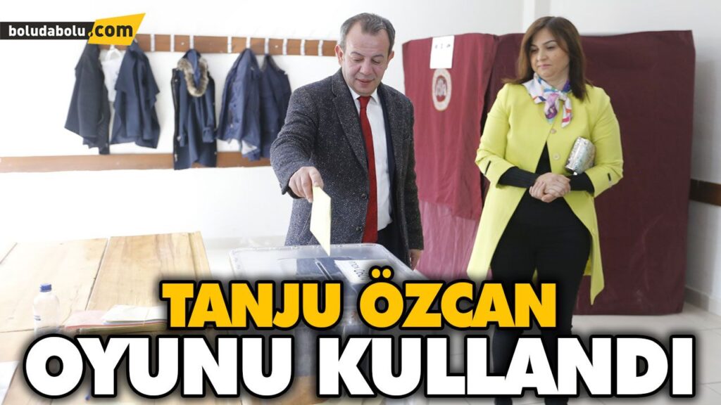 TANJU ÖZCAN OYUNU KULLANDI