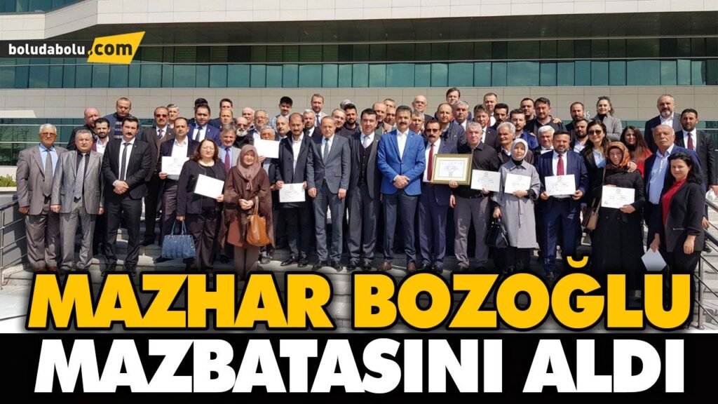 BOZOĞLU MAZBATASINI ALDI BOZOĞLU MAZBATASINI ALDI