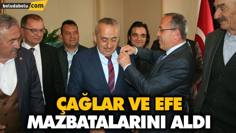 ÇAĞLAR VE EFE MAZBATALARINI ALDI