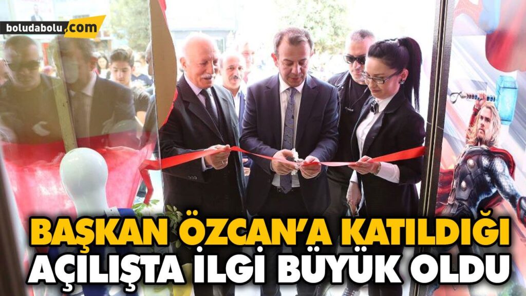 BAŞKAN ÖZCAN’A KATILDIĞI AÇILIŞTA İLGİ BÜYÜK OLDU BAŞKAN ÖZCAN’A KATILDIĞI AÇILIŞTA İLGİ BÜYÜK OLDU