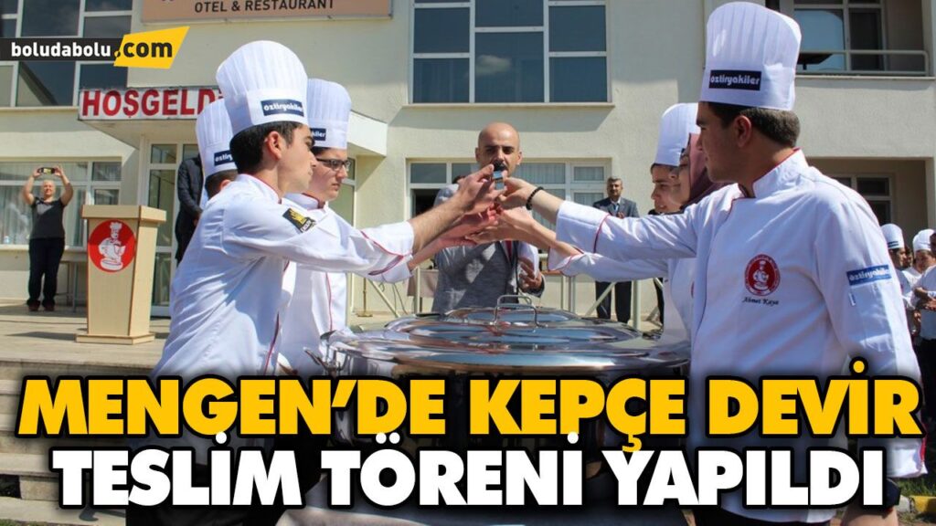 MENGEN’DE KEPÇE DEVİR TESLİM TÖRENİ YAPILDI MENGEN’DE KEPÇE DEVİR TESLİM TÖRENİ YAPILDI