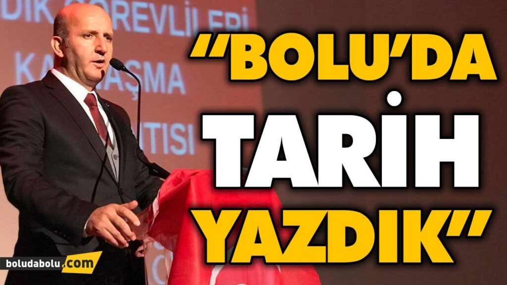 “MHP OLARAK BOLU’YA ŞÜKRANLARIMIZI SUNUYORUZ” “MHP OLARAK BOLU’YA ŞÜKRANLARIMIZI SUNUYORUZ”